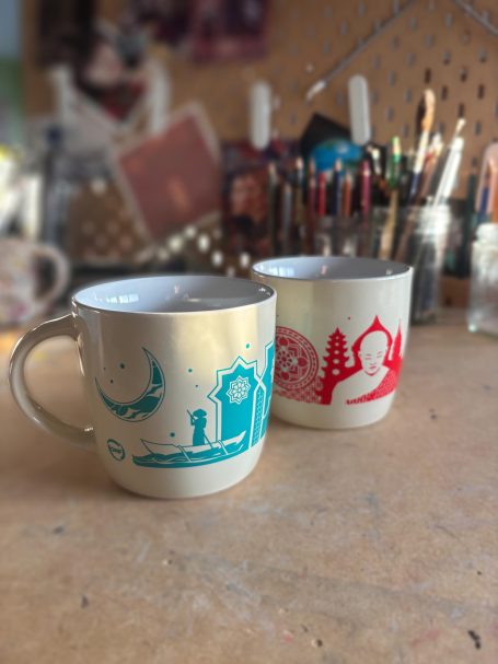 SILHOUETTES vector design coffee pot